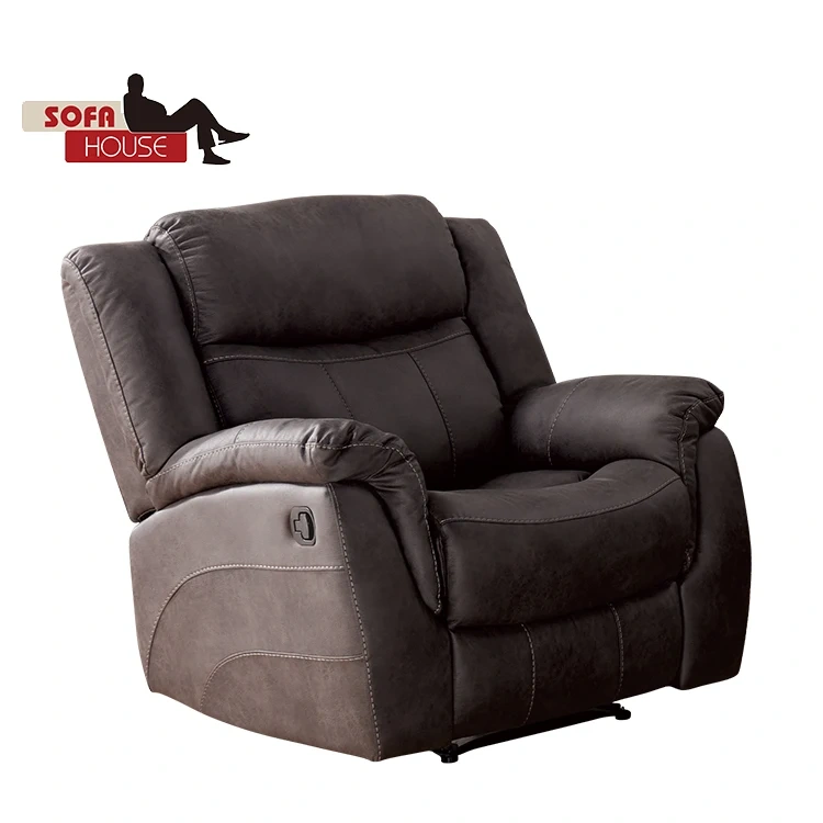 Cloth sofa brocad upholsteri fabric reclining chair living room sofa set