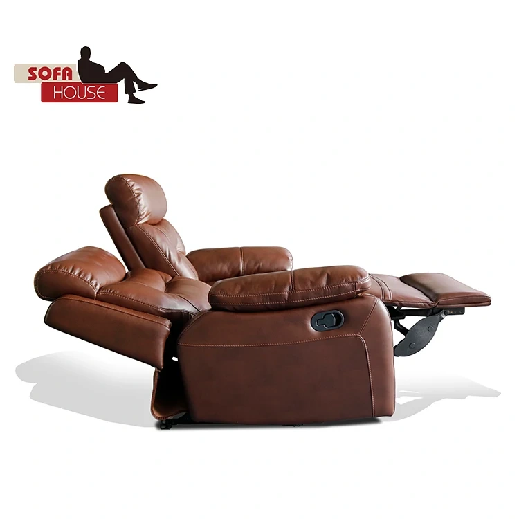 Contemporary chair recliner sofa leather for living room,leather sofa set recliner