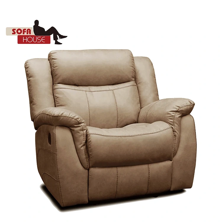 Cloth sofa brocad upholsteri fabric reclining chair living room sofa set