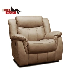 Cloth sofa brocad upholsteri fabric reclining chair living room sofa set