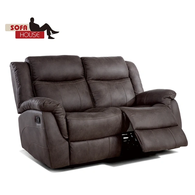 Cloth sofa brocad upholsteri fabric reclining chair living room sofa set
