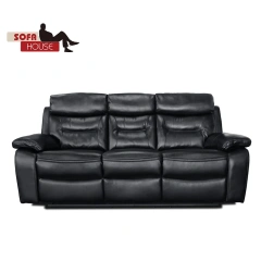 Contemporary chair recliner sofa leather for living room,leather sofa set recliner
