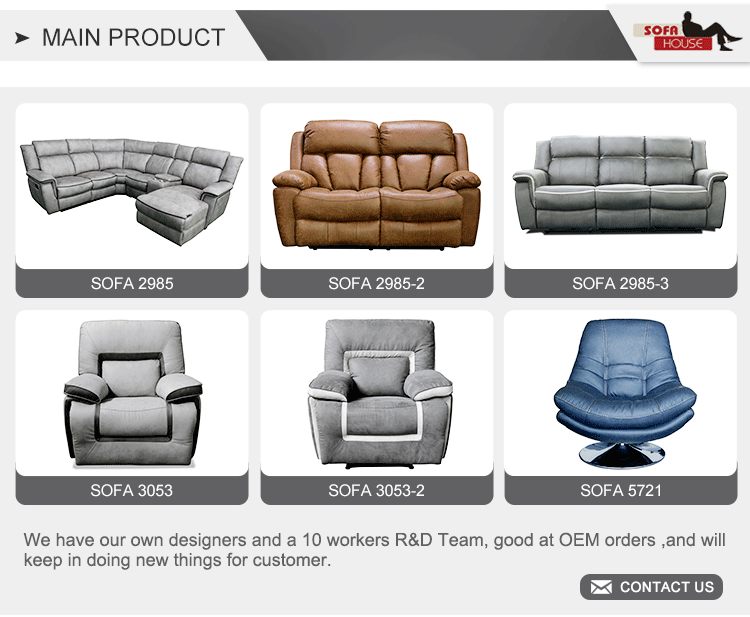 Modern straight leather sofa fixed sofa lives in sitting room sofa