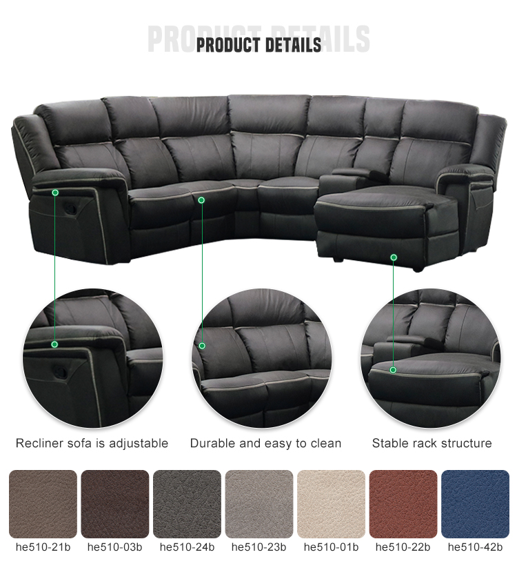 Latest living room fabric group sofa design,corner funiture sofa home fabric upholstery group