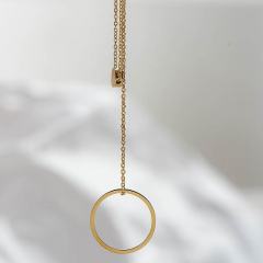 CircleDrop Necklace