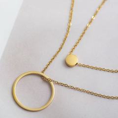 CircleDrop Necklace