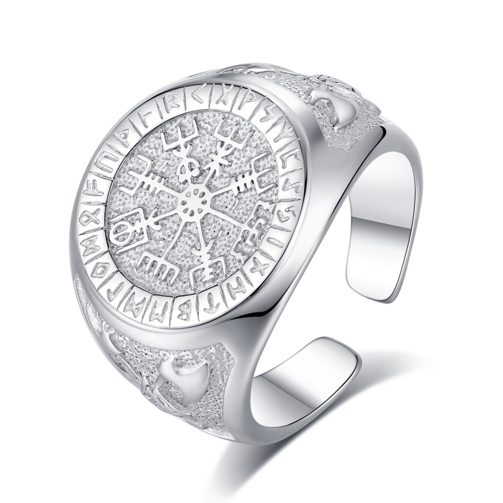 Viking Rune Open Rings