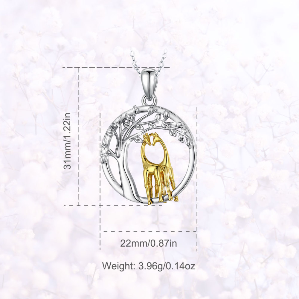 Giraffe Pendant Necklace