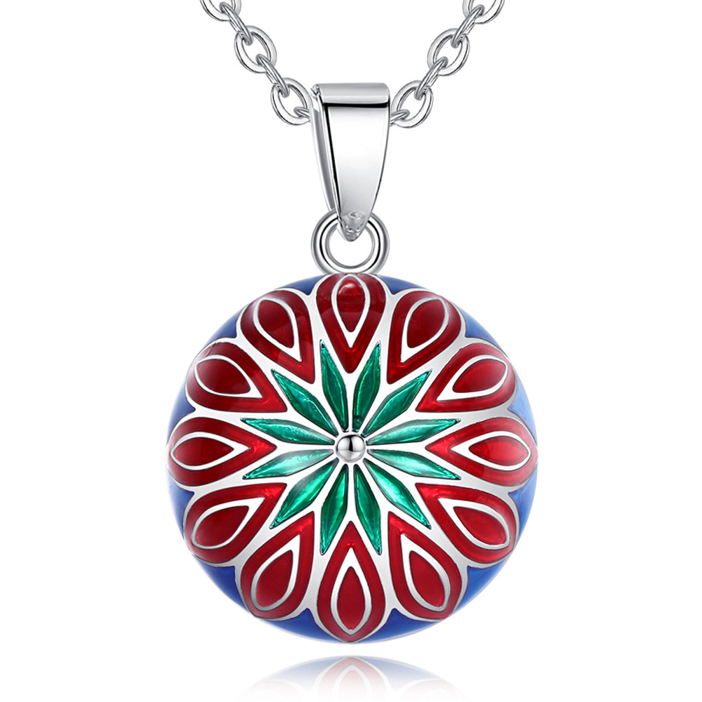 Vintage Pattern Harmony Bola Pendant