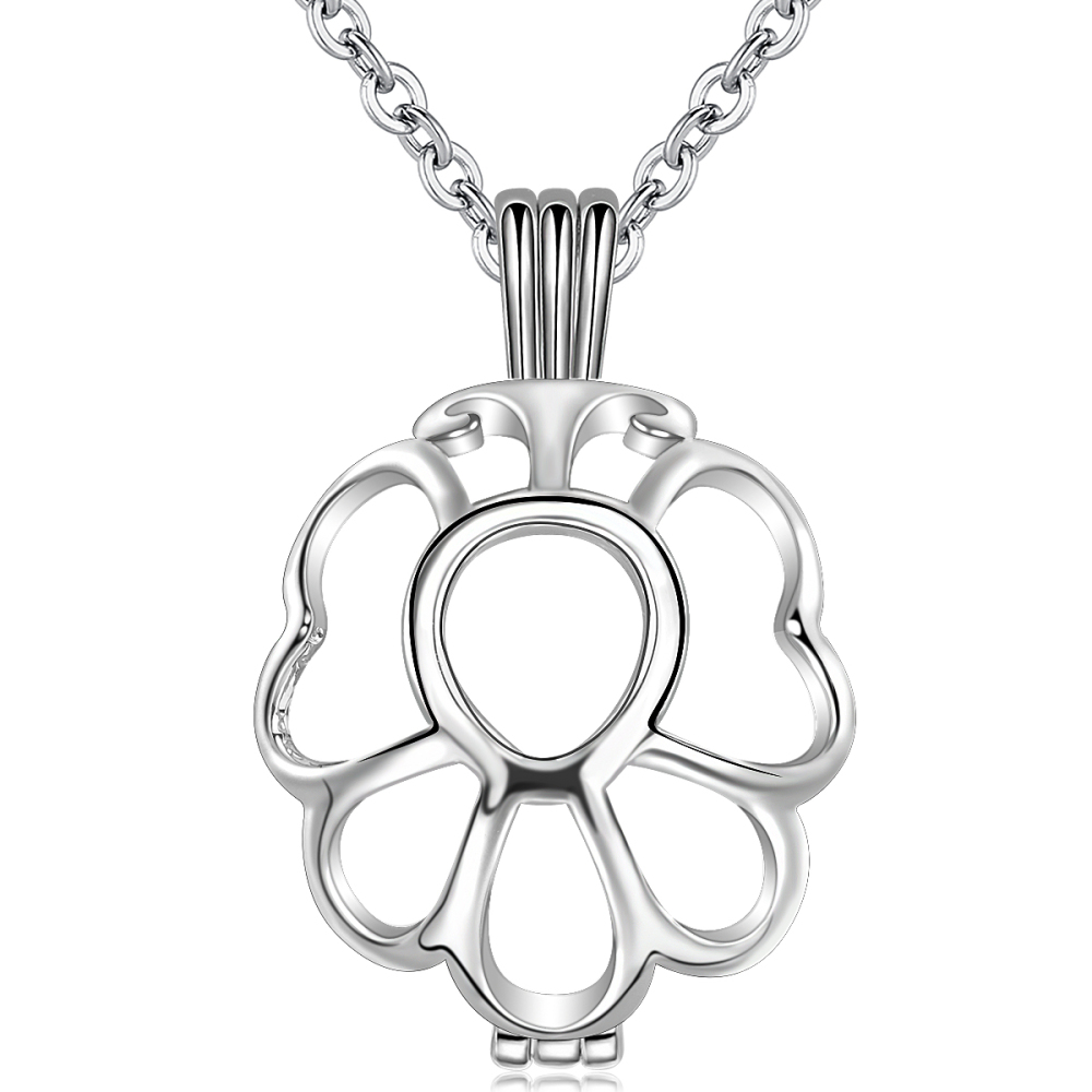 Butterfly Pattern Chime Ball Cage  Pendant