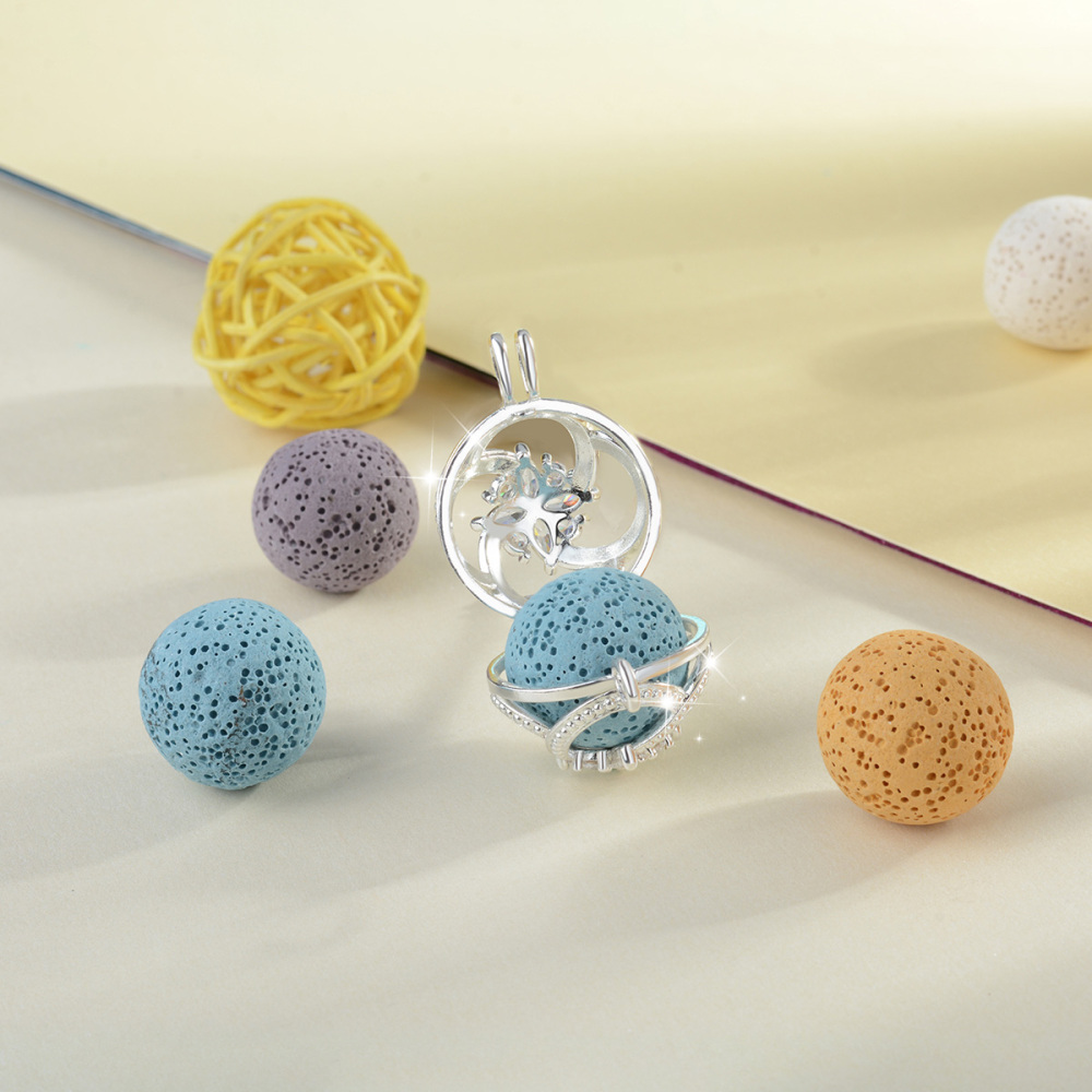 Zircon Key Shaped Essential Oil Diffuser Pendant