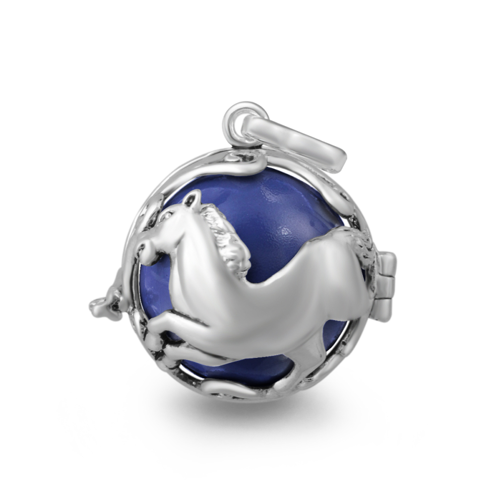 Horse Pattern Horse Pattern Chime Ball Pendant