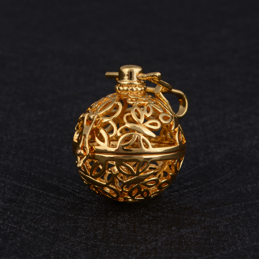 Gold-Plated Copper Butterfly Design Angel Caller Pregnancy Pendant