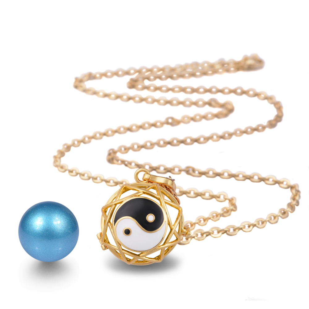 Tai Chi Gold-Plated Pregnancy Chime Pendant Jewelry