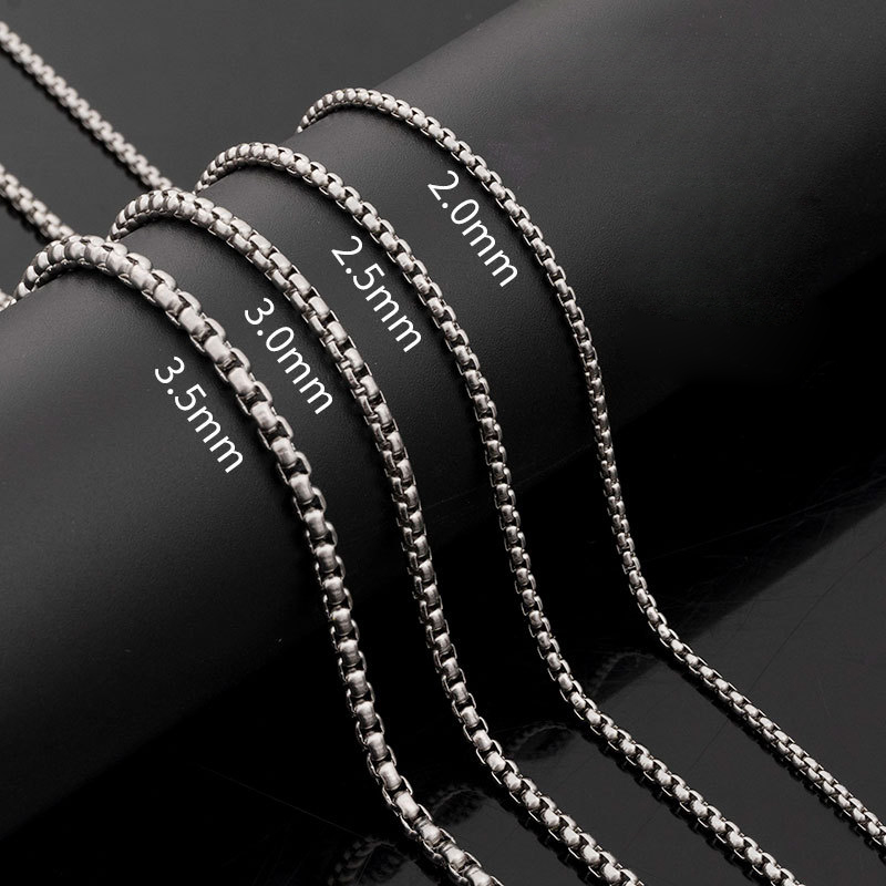 Durable Stainless Steel Chain Necklace