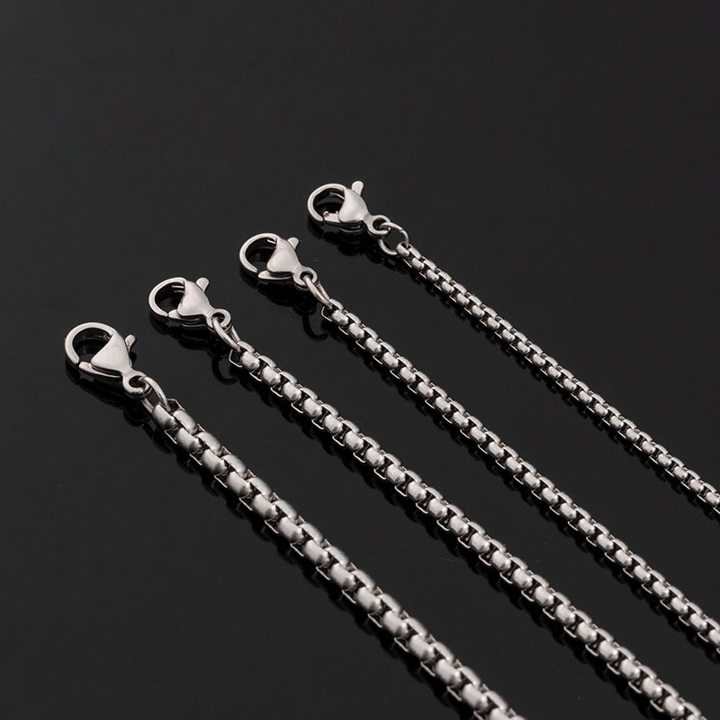 Durable Stainless Steel Chain Necklace