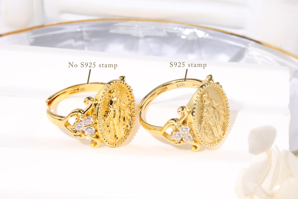 925 silver vs copper jewelry marking standard comparison