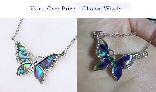 Sterling silver vs alloy jewelry value comparison