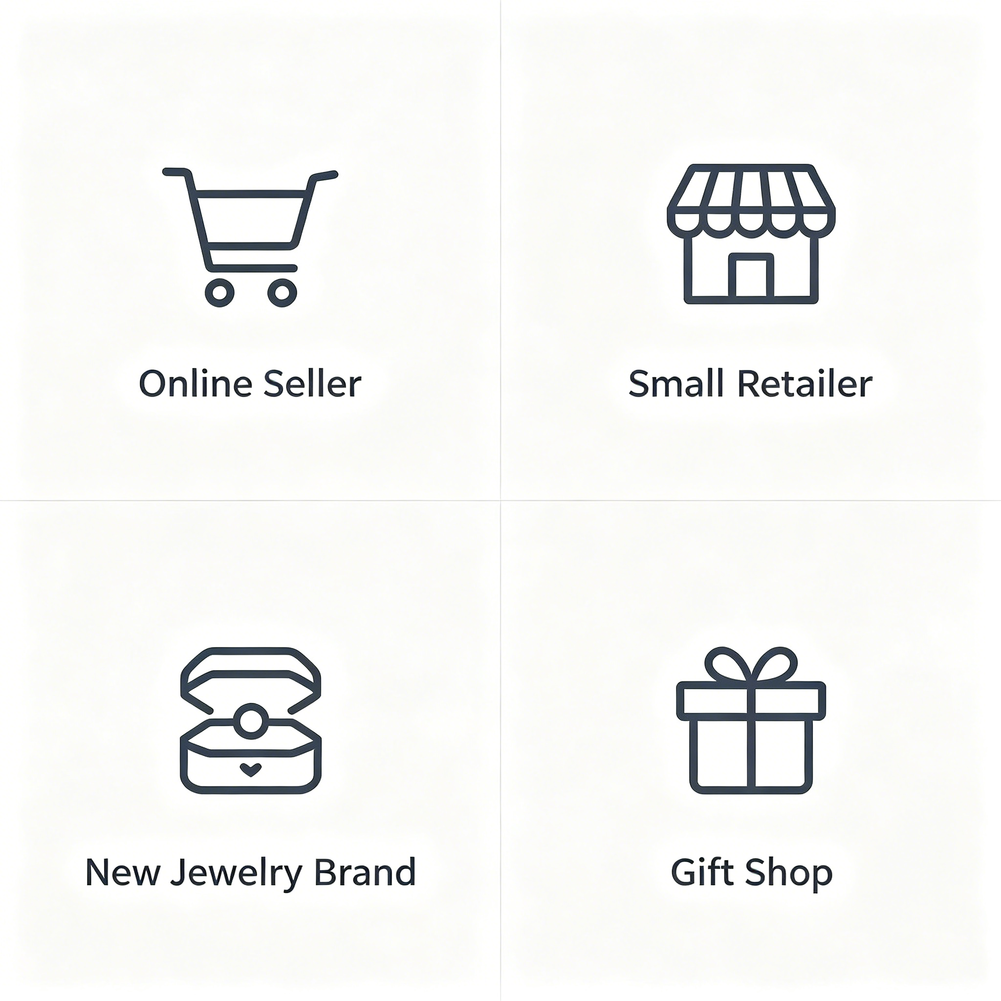 Low MOQ jewelry for online sellers and small businesses