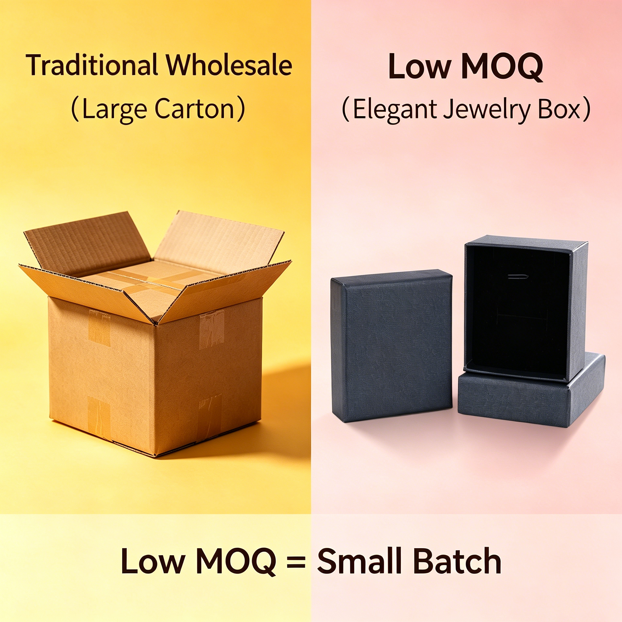 Low MOQ jewelry wholesale meaning