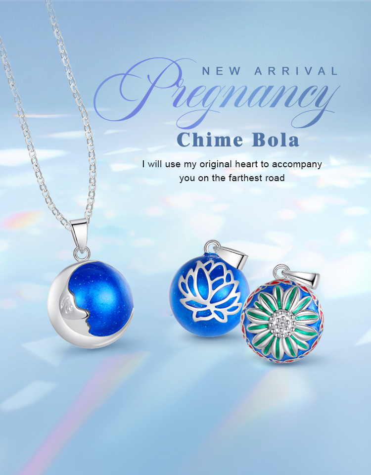 Harmony Bola necklace retail positioning maternity gift jewelry