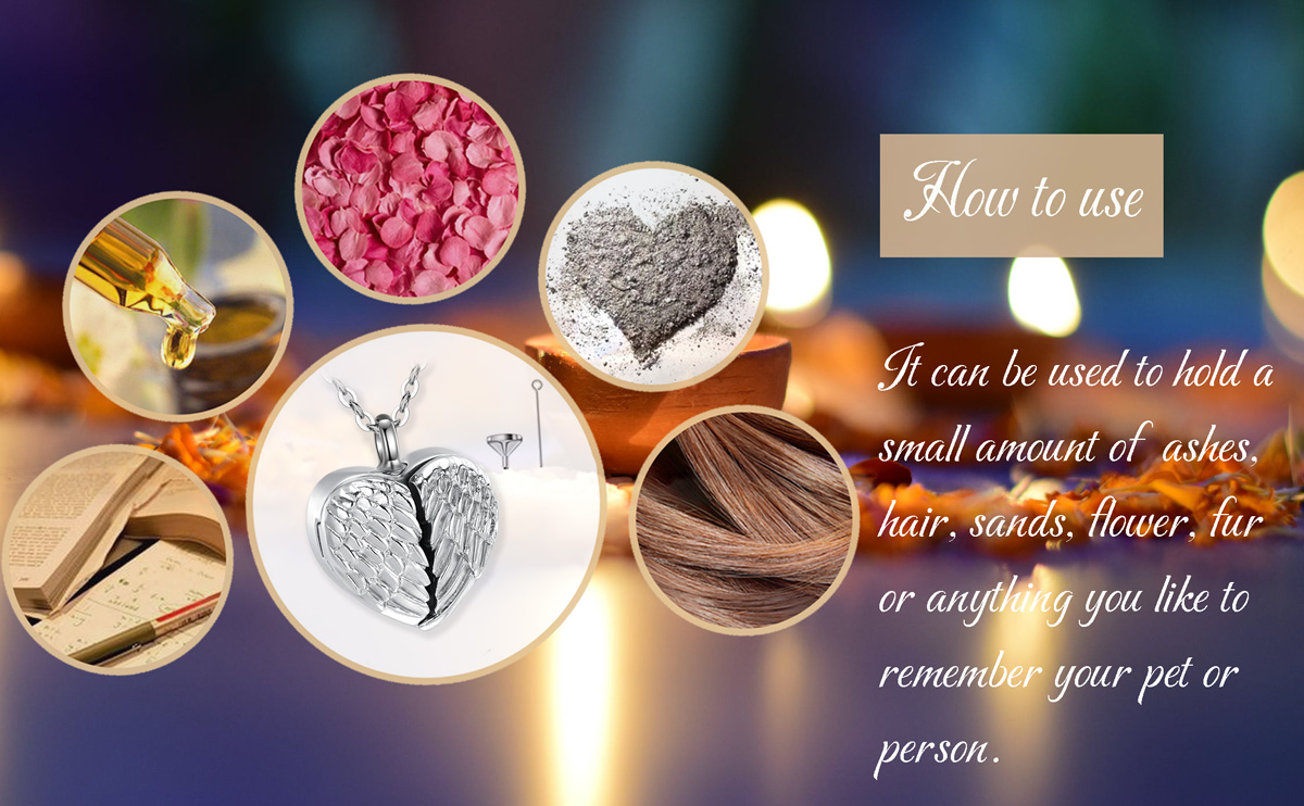 Popular cremation & pet memorial jewelry wholesale types