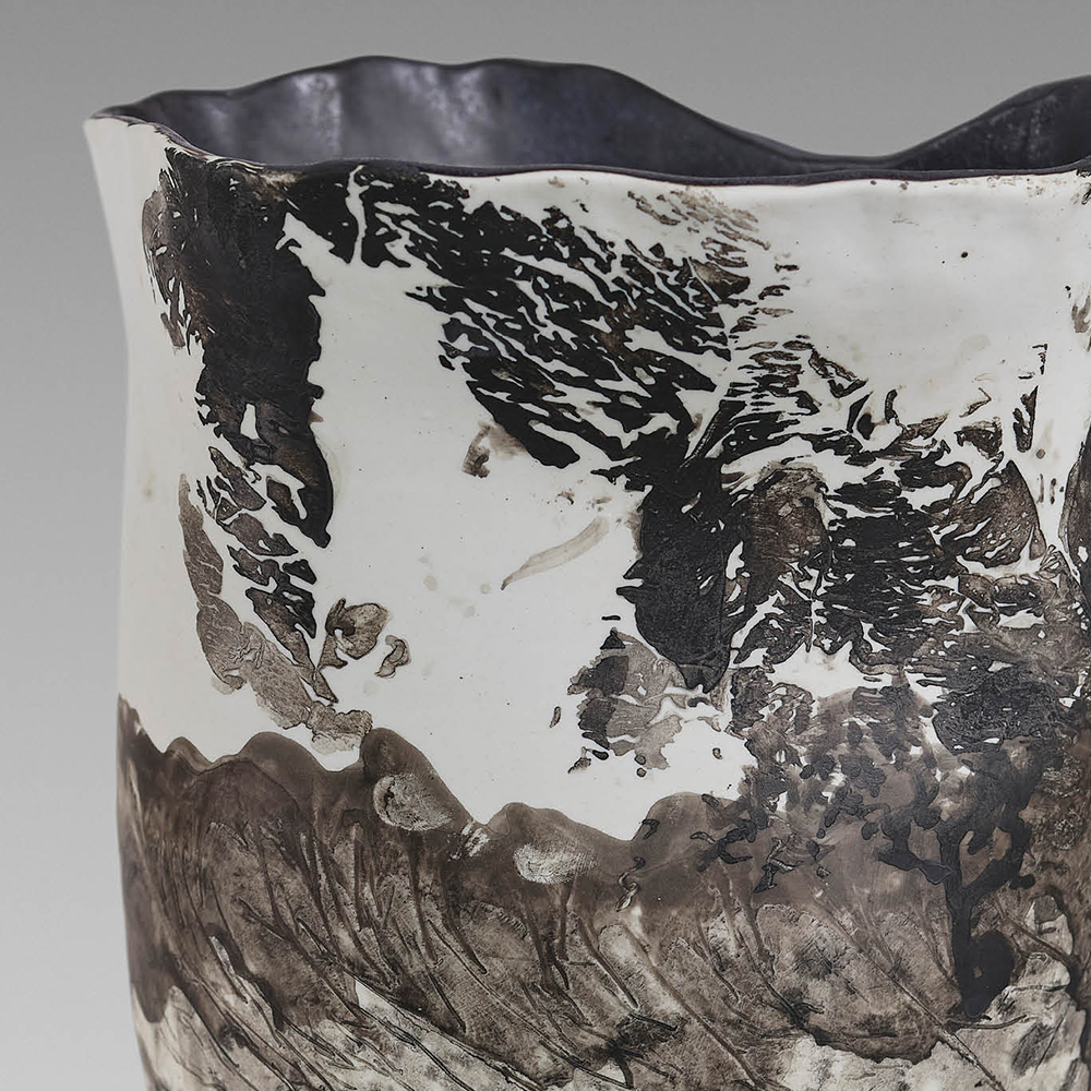 Ceramic | Sculpture | Traces of Ink and Clouds