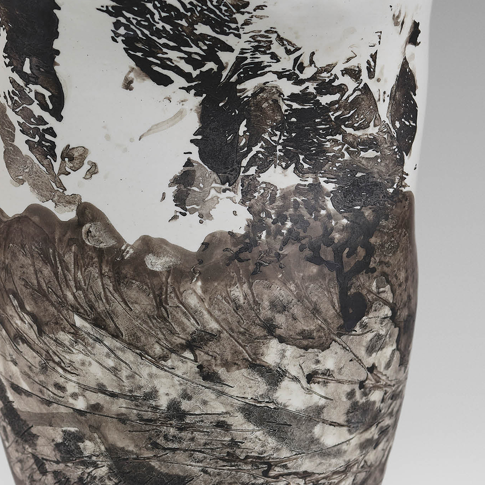 Ceramic | Sculpture | Traces of Ink and Clouds