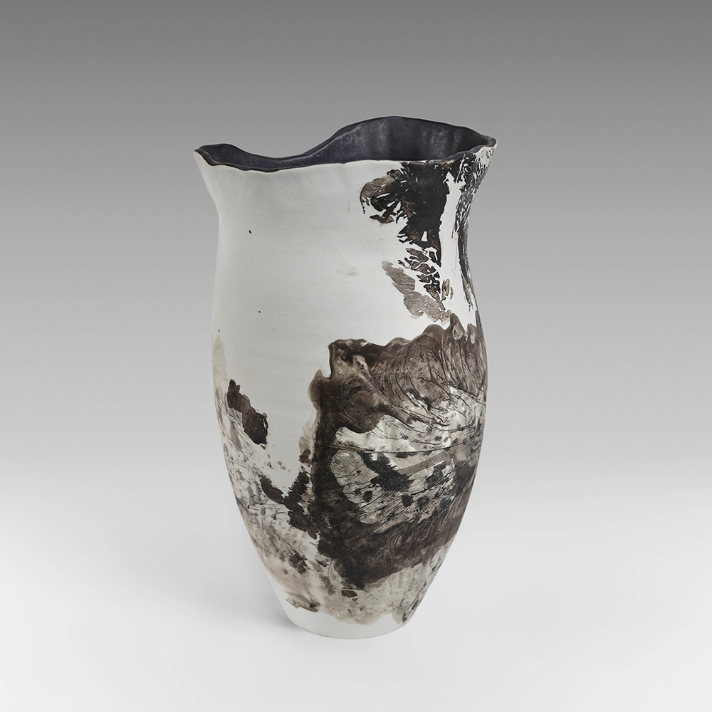 Ceramic | Sculpture | Traces of Ink and Clouds
