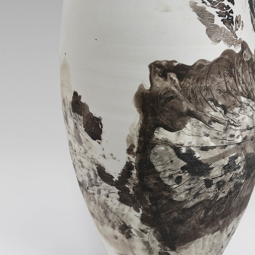 Ceramic | Sculpture | Traces of Ink and Clouds