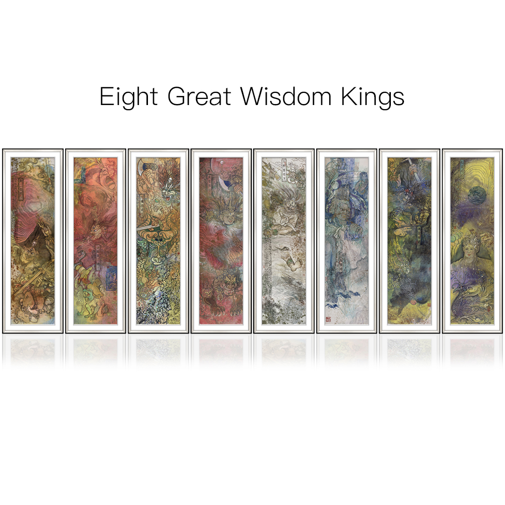 Wall Art | Eight Great Wisdom Kings