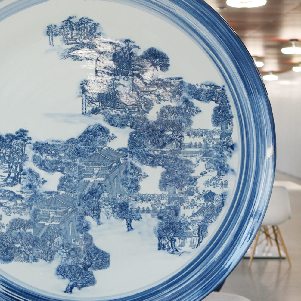 Ceramic | Blue & White · Urban Life