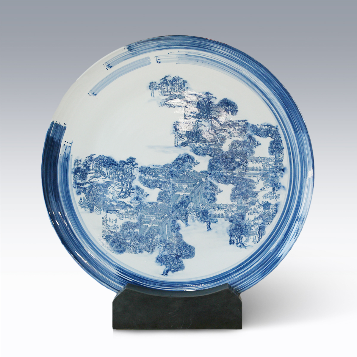 Ceramic | Blue & White · Urban Life