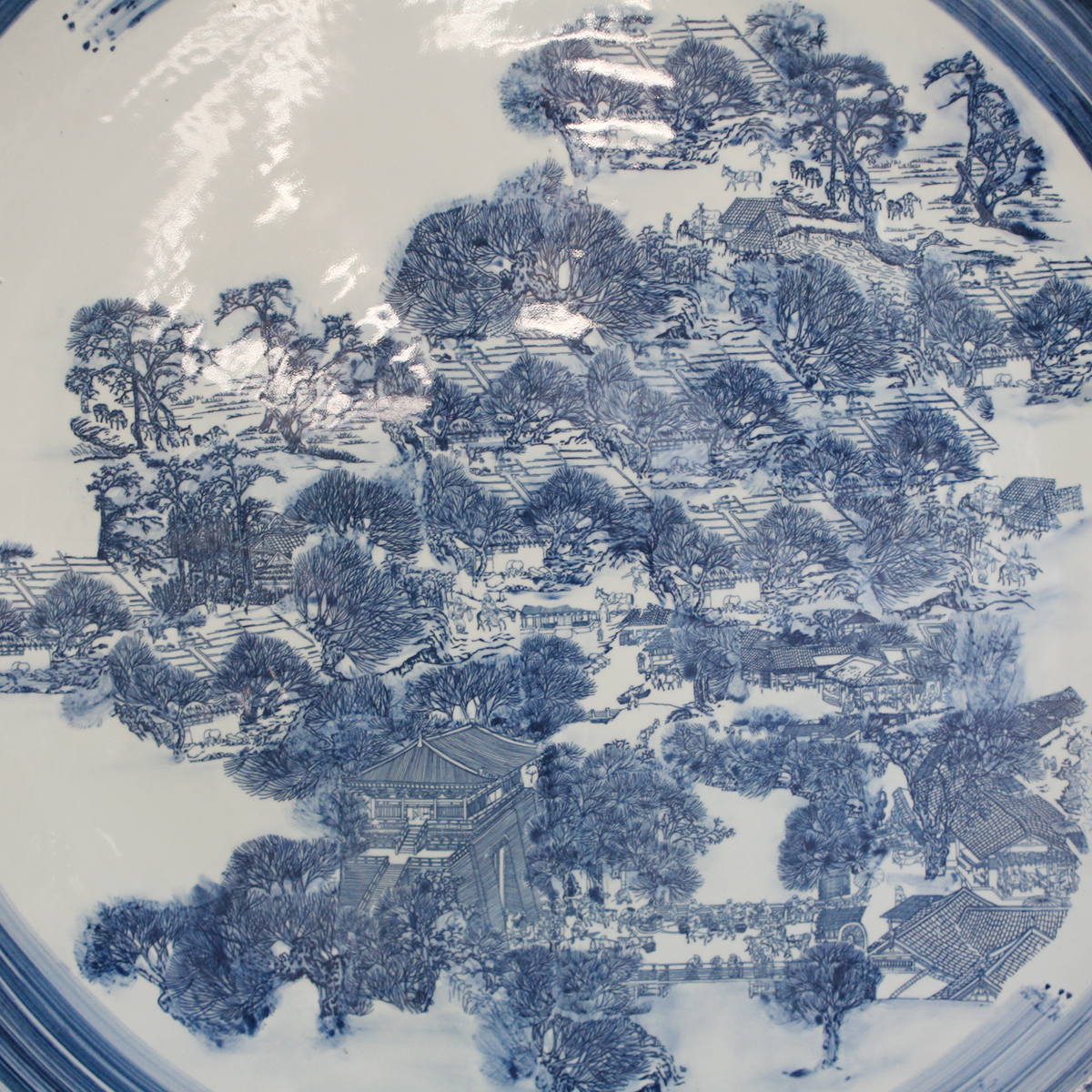 Ceramic | Blue & White · Urban Life