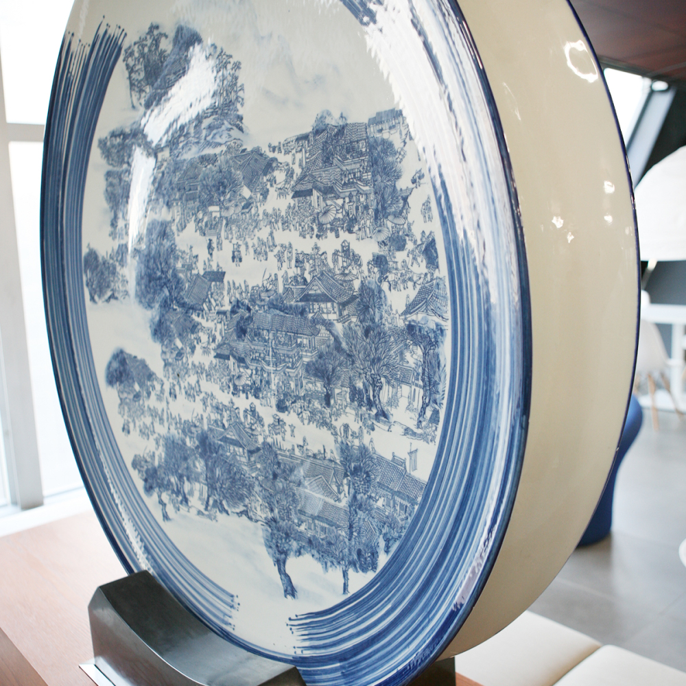 Ceramic | Blue & White · Urban Life