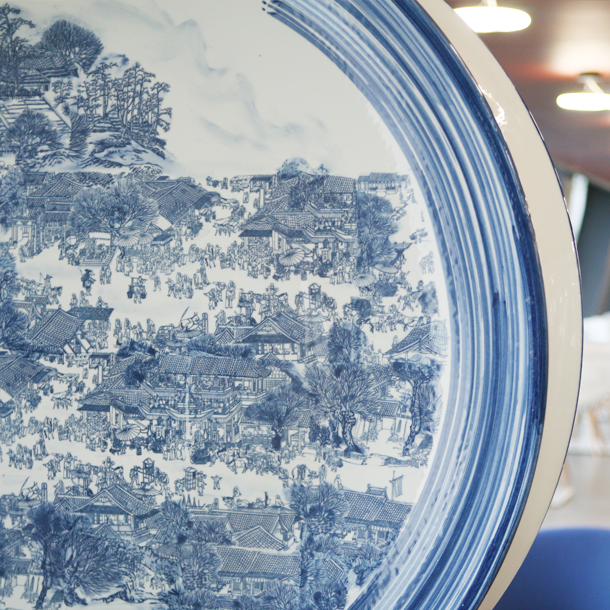 Ceramic | Blue & White · Urban Life
