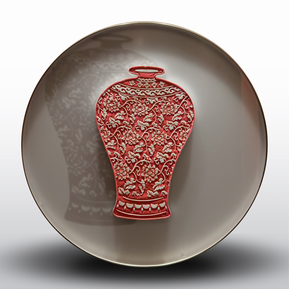 Etched Porcelain Forms
