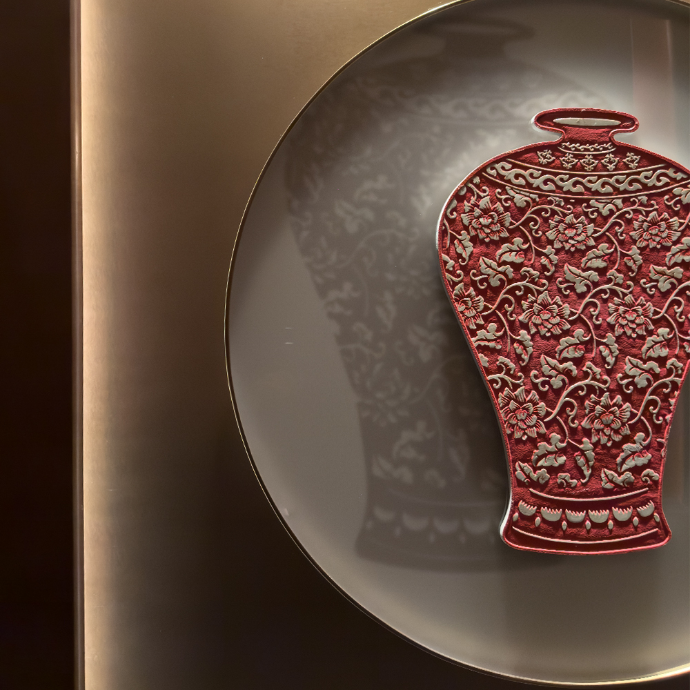 Etched Porcelain Forms