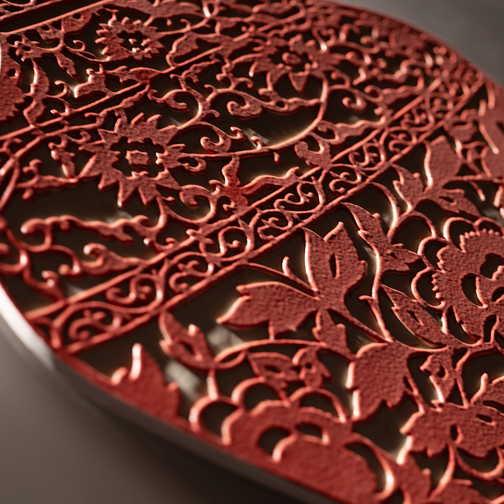 Etched Porcelain Forms