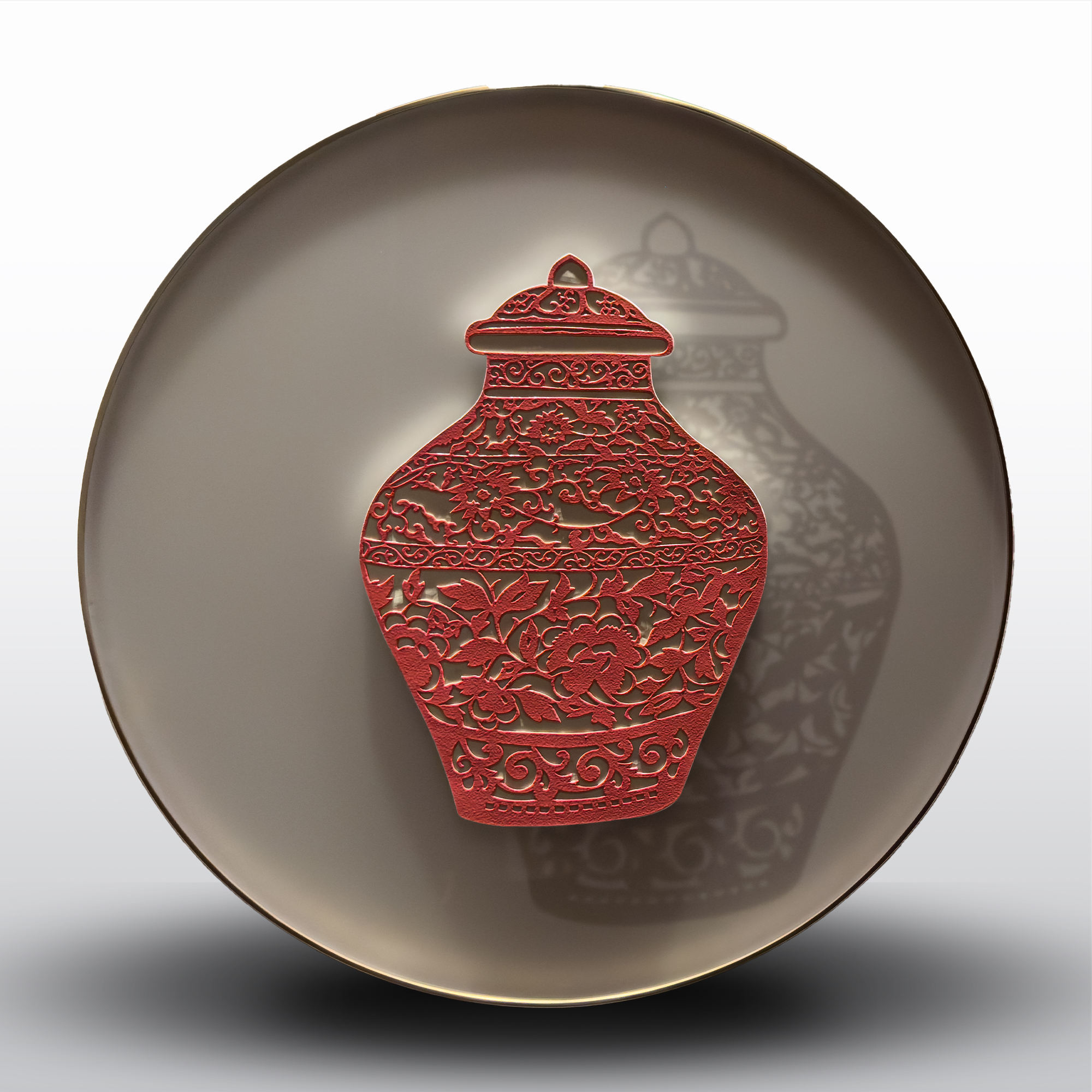 Etched Porcelain Forms
