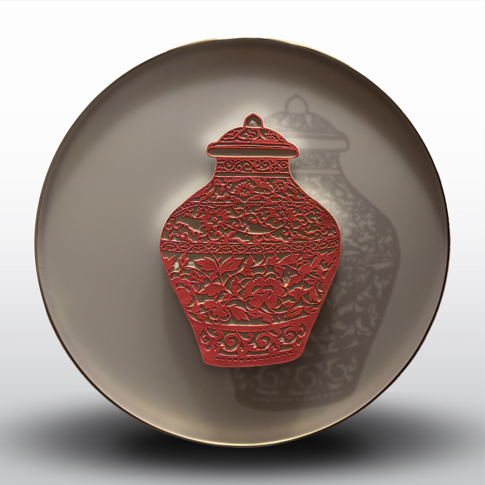 Etched Porcelain Forms