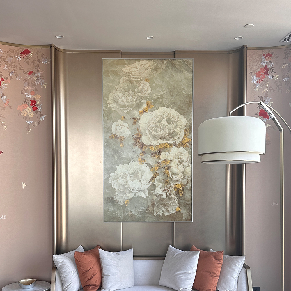 Flat Art | Silent Peony