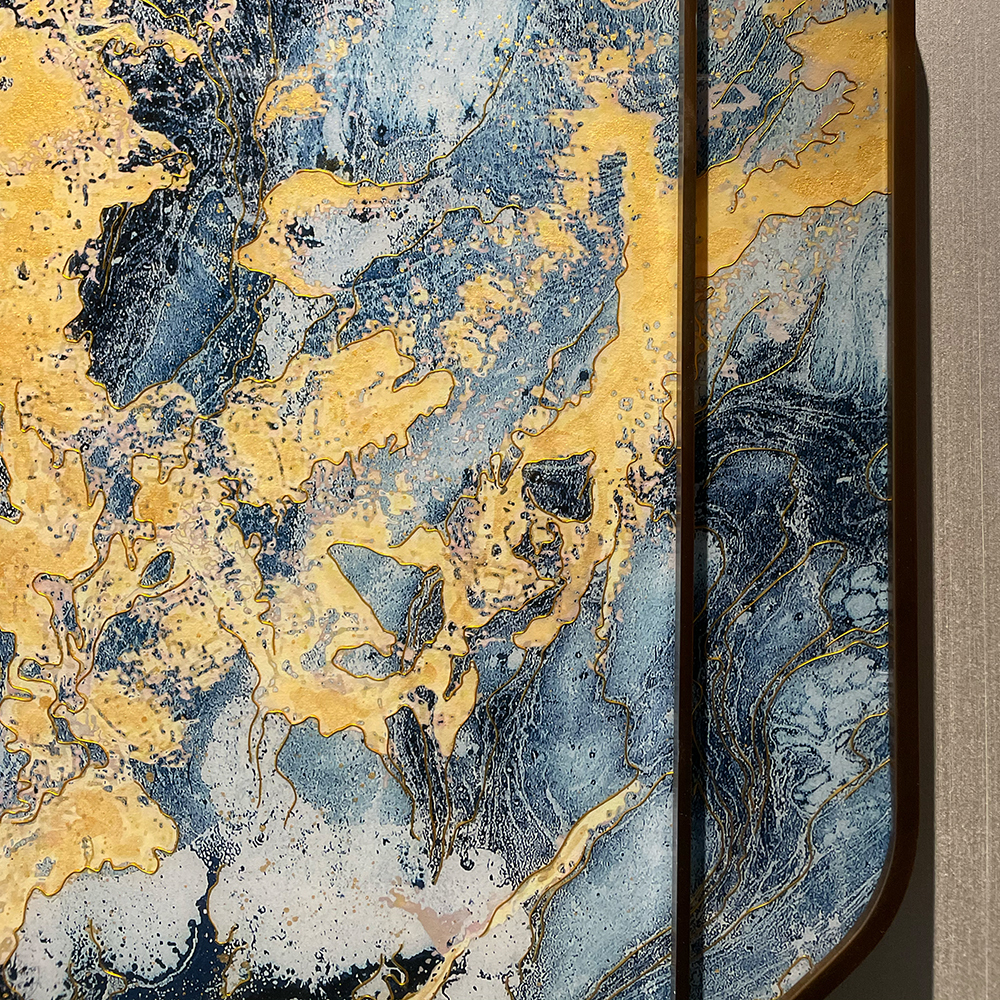 Wall Art | Fusion of Gold & Ethereal Realm