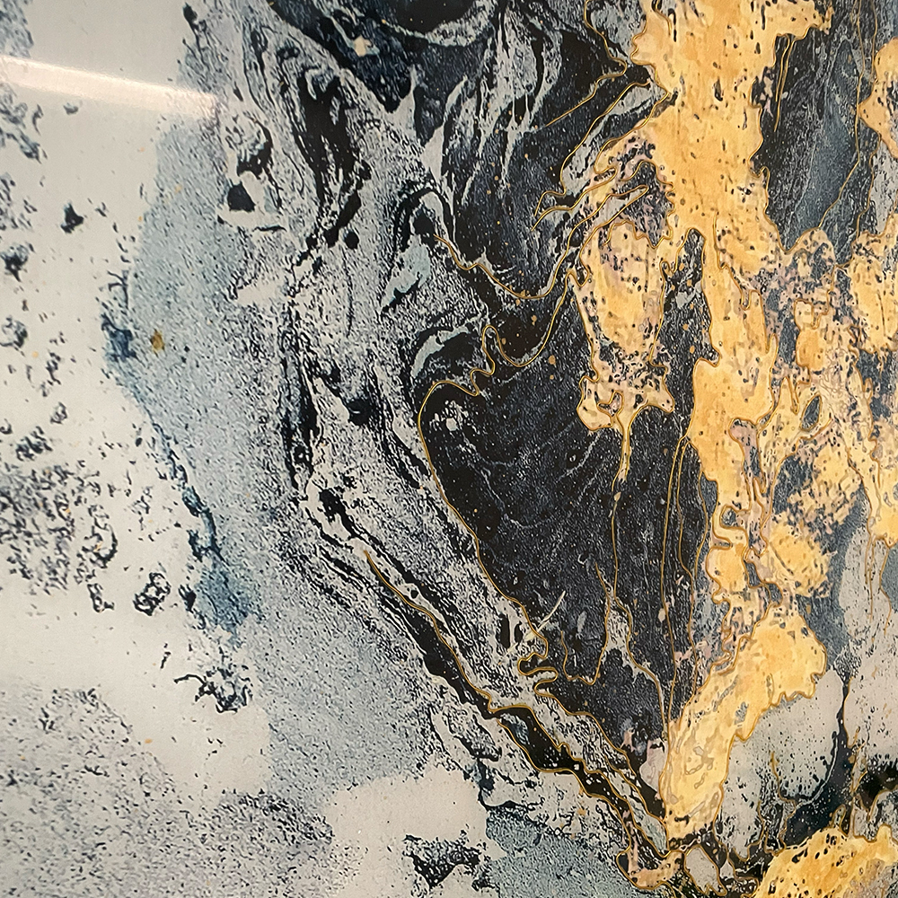 Wall Art | Fusion of Gold & Ethereal Realm