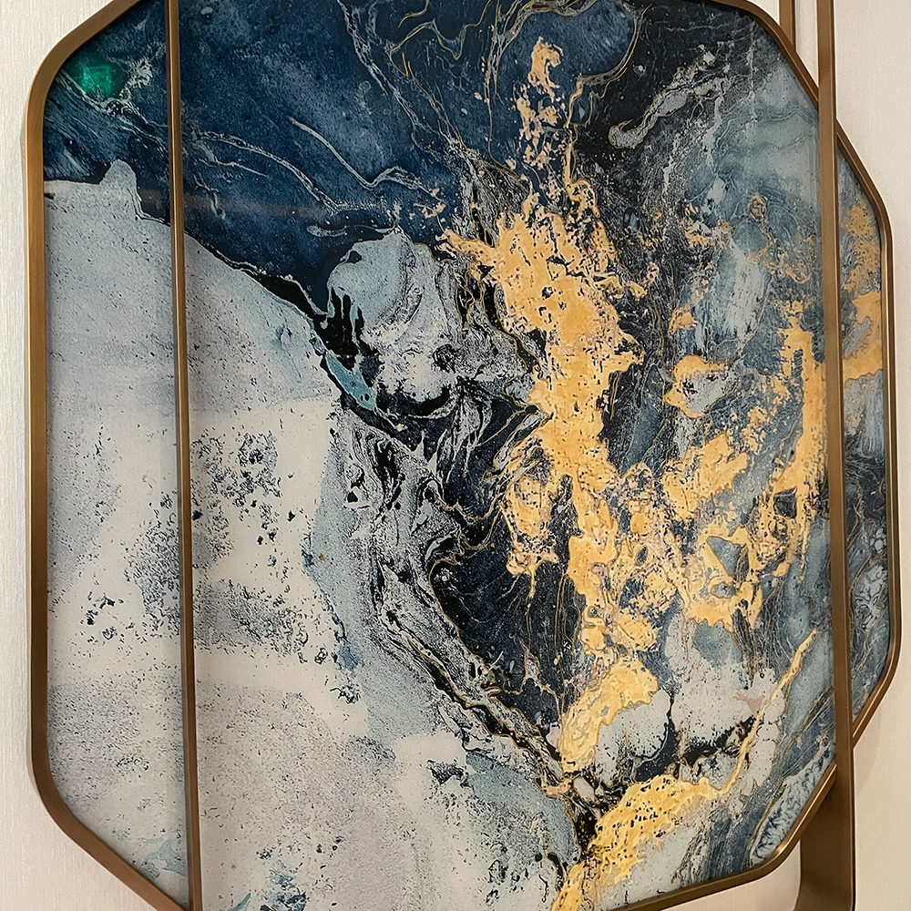 Wall Art | Fusion of Gold & Ethereal Realm