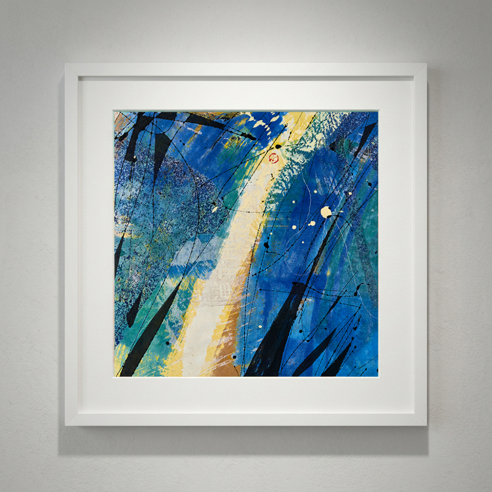 Flat Art | The Surge of Deep Blue