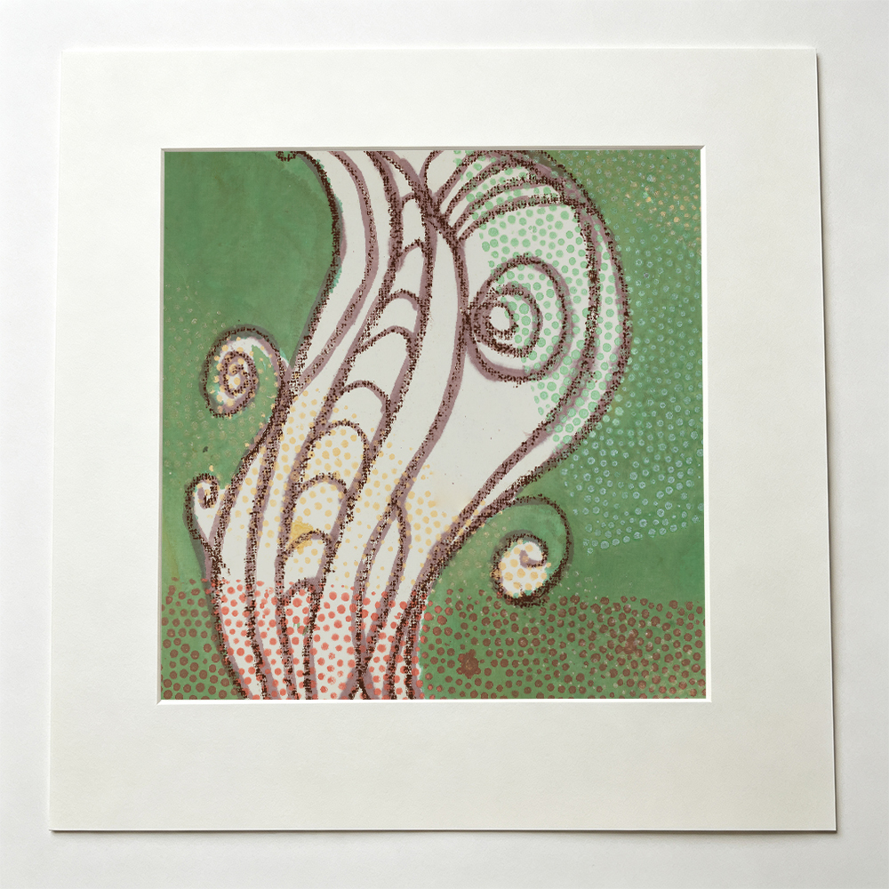 Flat Art | Emerging Tendrils