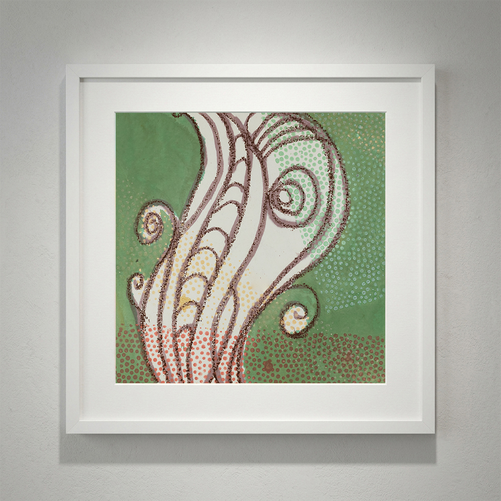 Flat Art | Emerging Tendrils
