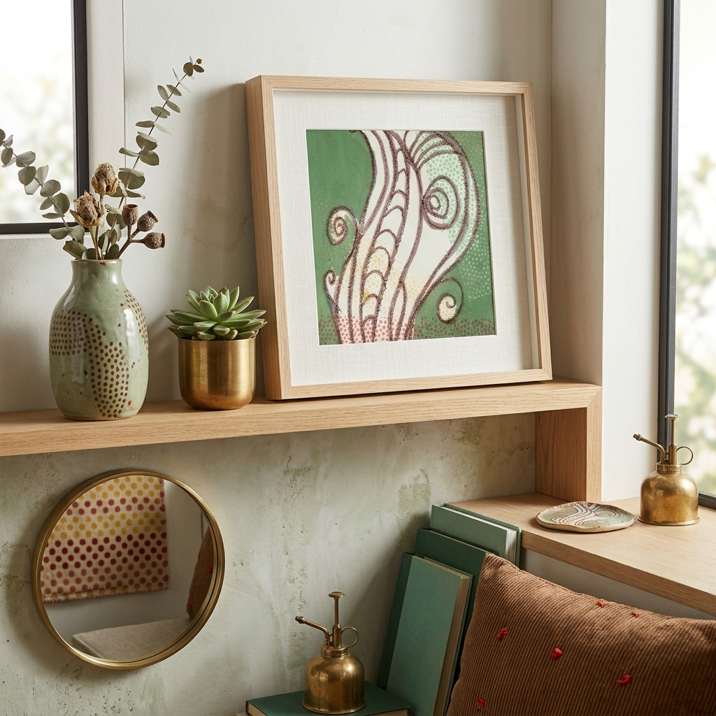 Flat Art | Emerging Tendrils