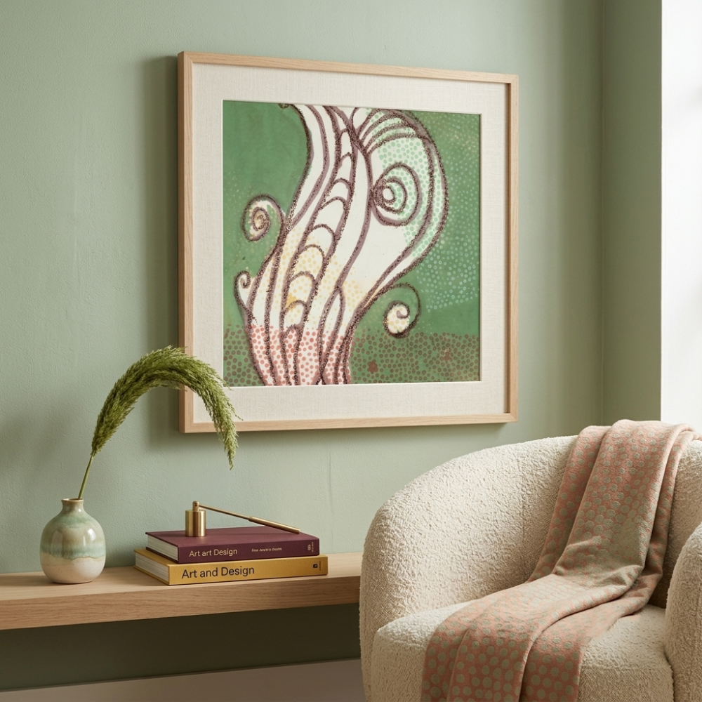 Flat Art | Emerging Tendrils